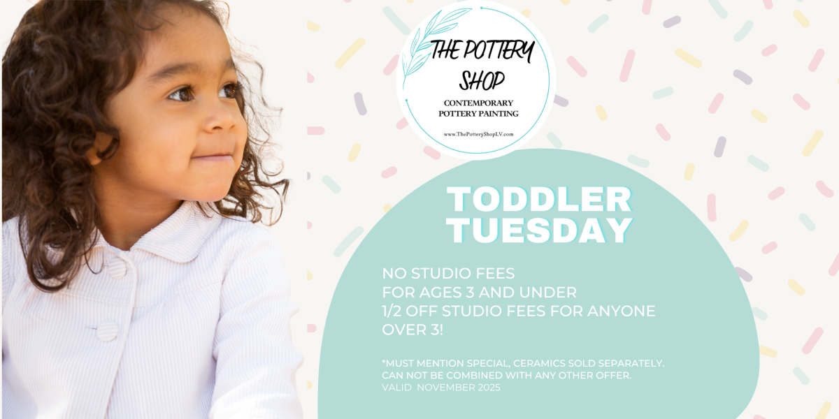 Sale fromThe Pottery Shop: Toddler Tuesdays!
