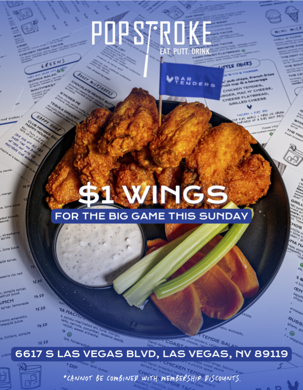 Sale fromPopStroke: Superbowl at PopStroke Las Vegas
