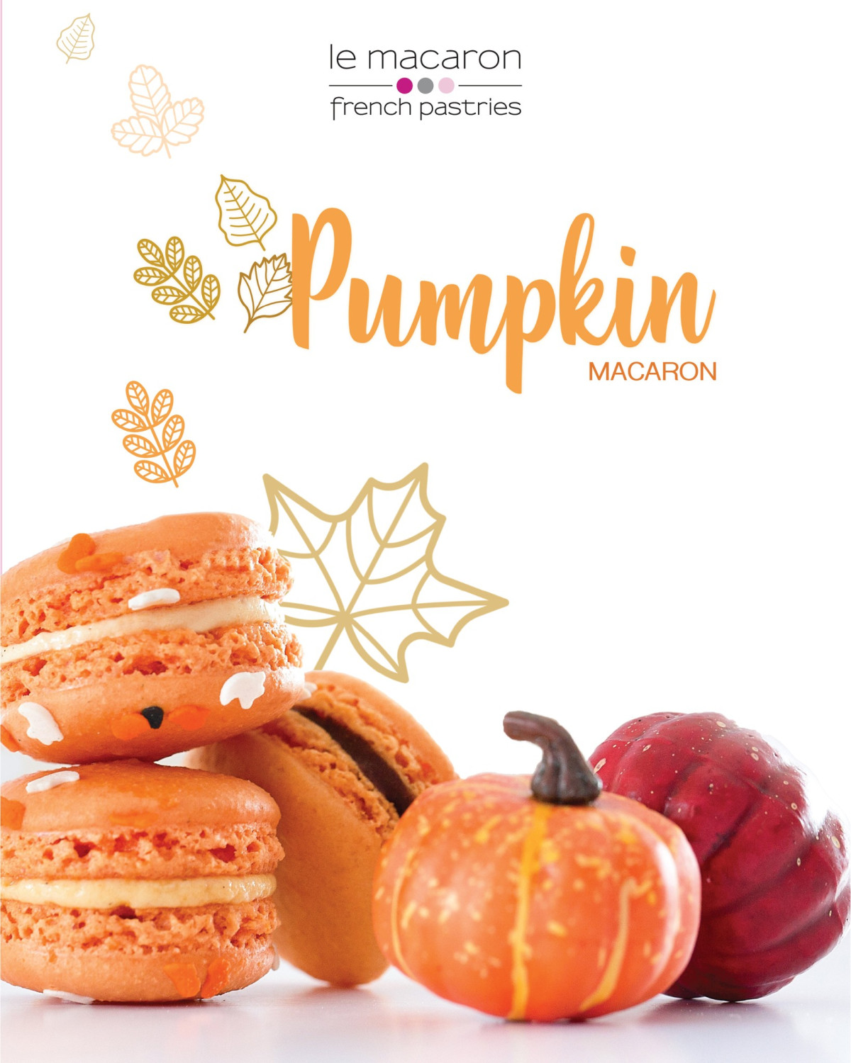 Sale fromLe Macaron French Pastries: Pumpkin Season