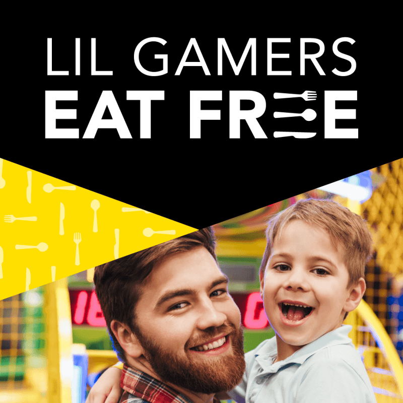Lil Gamers Eat FREE