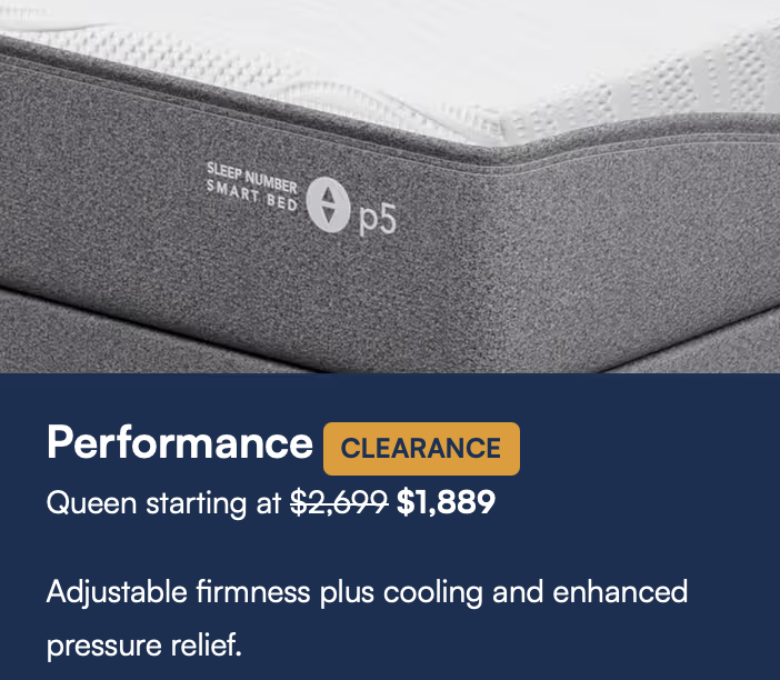 Sale fromSleep Number: Classic Series - Clearance