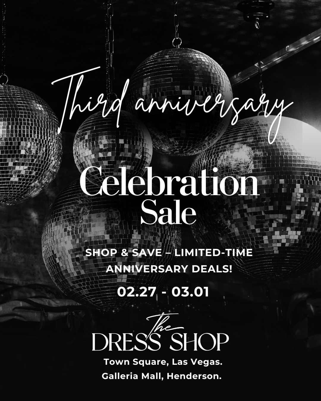Sale fromThe Dress Shop: The Dress Shop 3rd Anniversary Celebrati