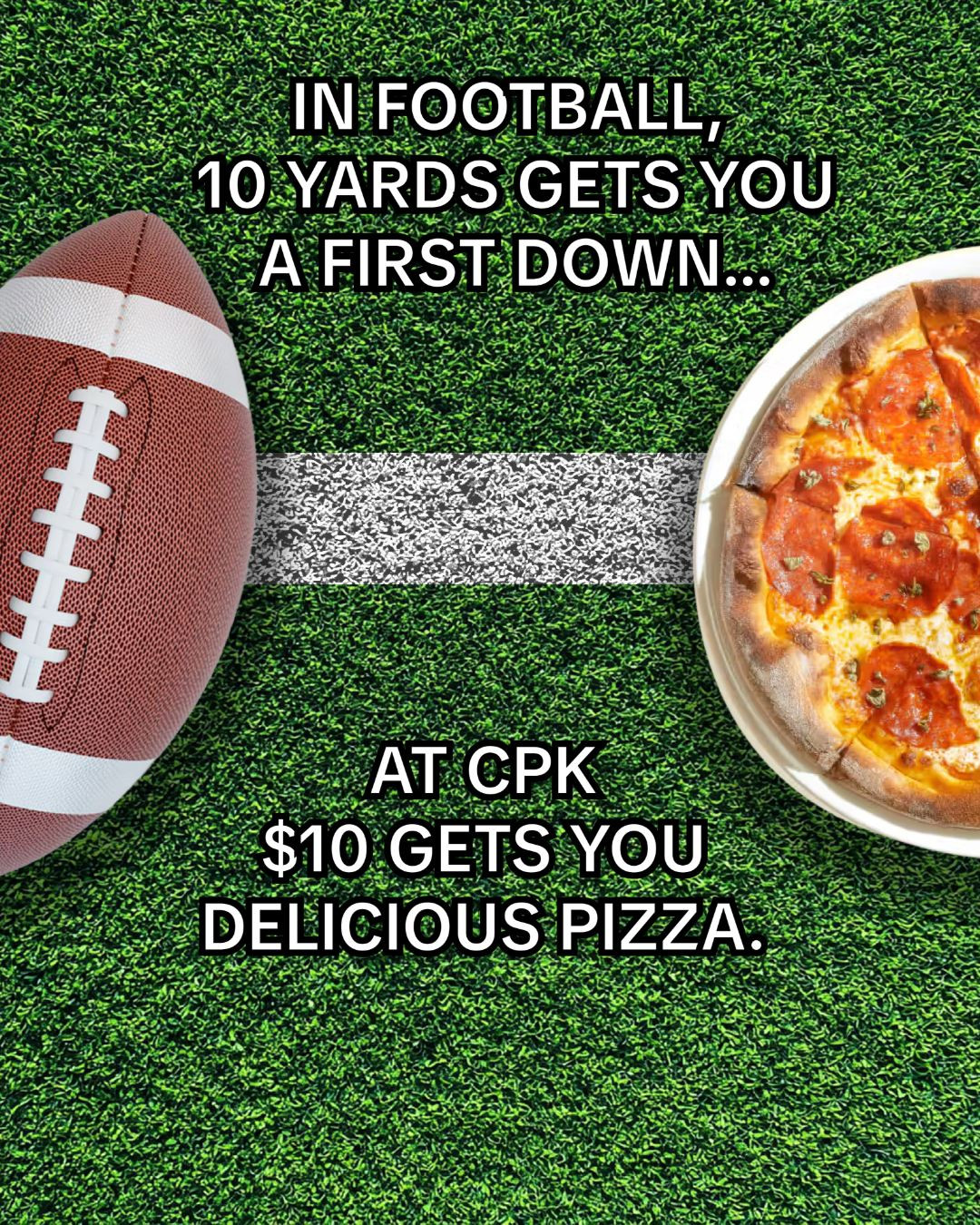 Sale fromCalifornia Pizza Kitchen: Start Your Week with a Win