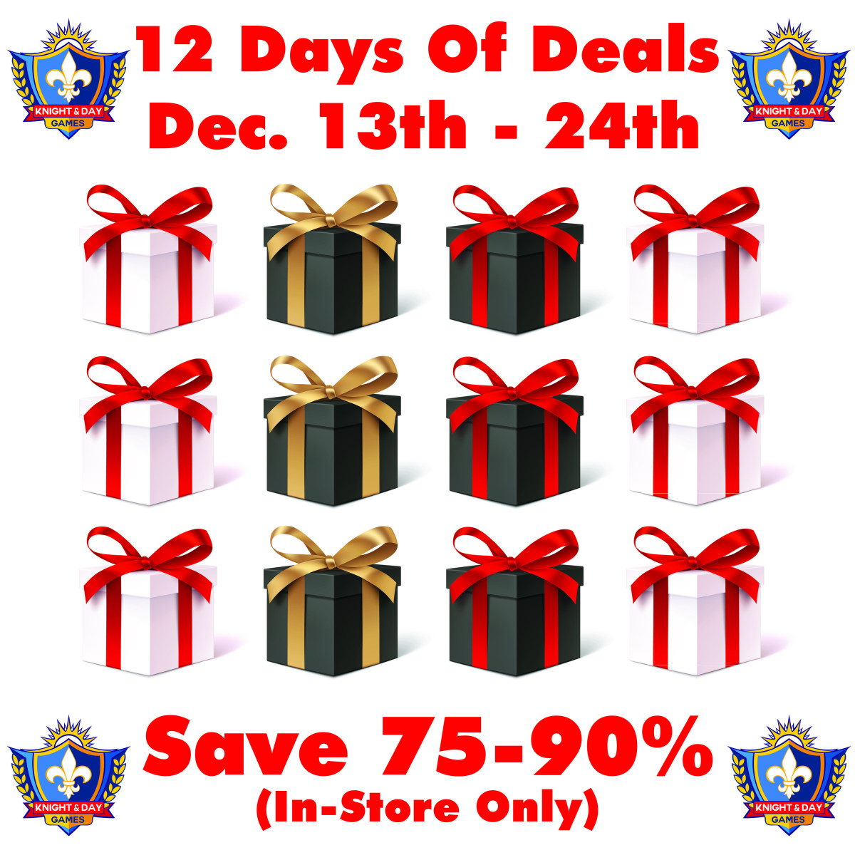 Sale fromKnight & Day Games: 12 Days of Christmas