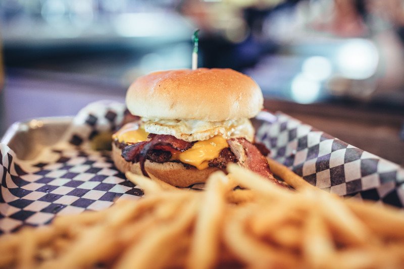 Grab Breakfast and a Game on Weekends at Sickies Garage