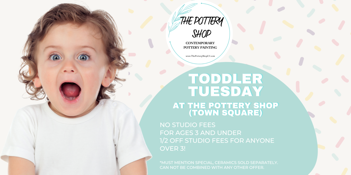 Sale fromThe Pottery Shop: Toddler Tuesdays at The Pottery Shop