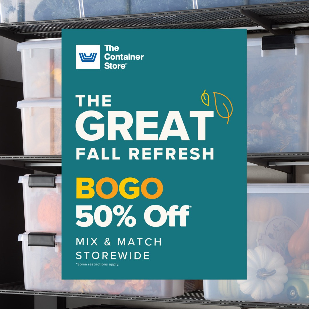 Sale fromThe Container Store: Mix, Match and Save