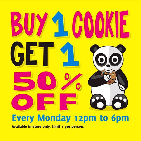 Monday BOGO 50% Off Cookies