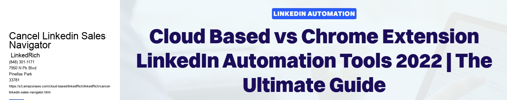 Cancel Linkedin Sales Navigator