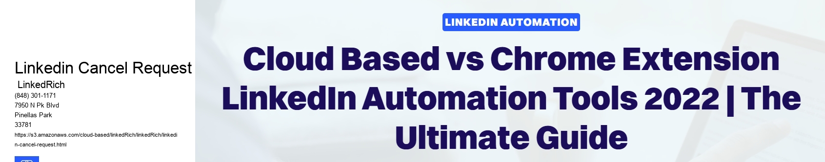 Linkedin Cancel Request