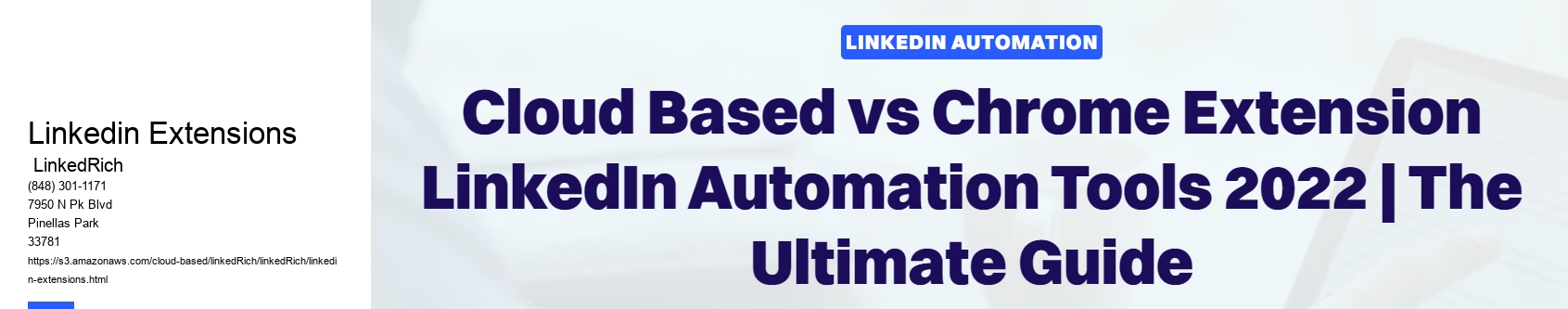 Linkedin Extensions