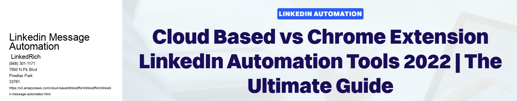 Linkedin Message Automation