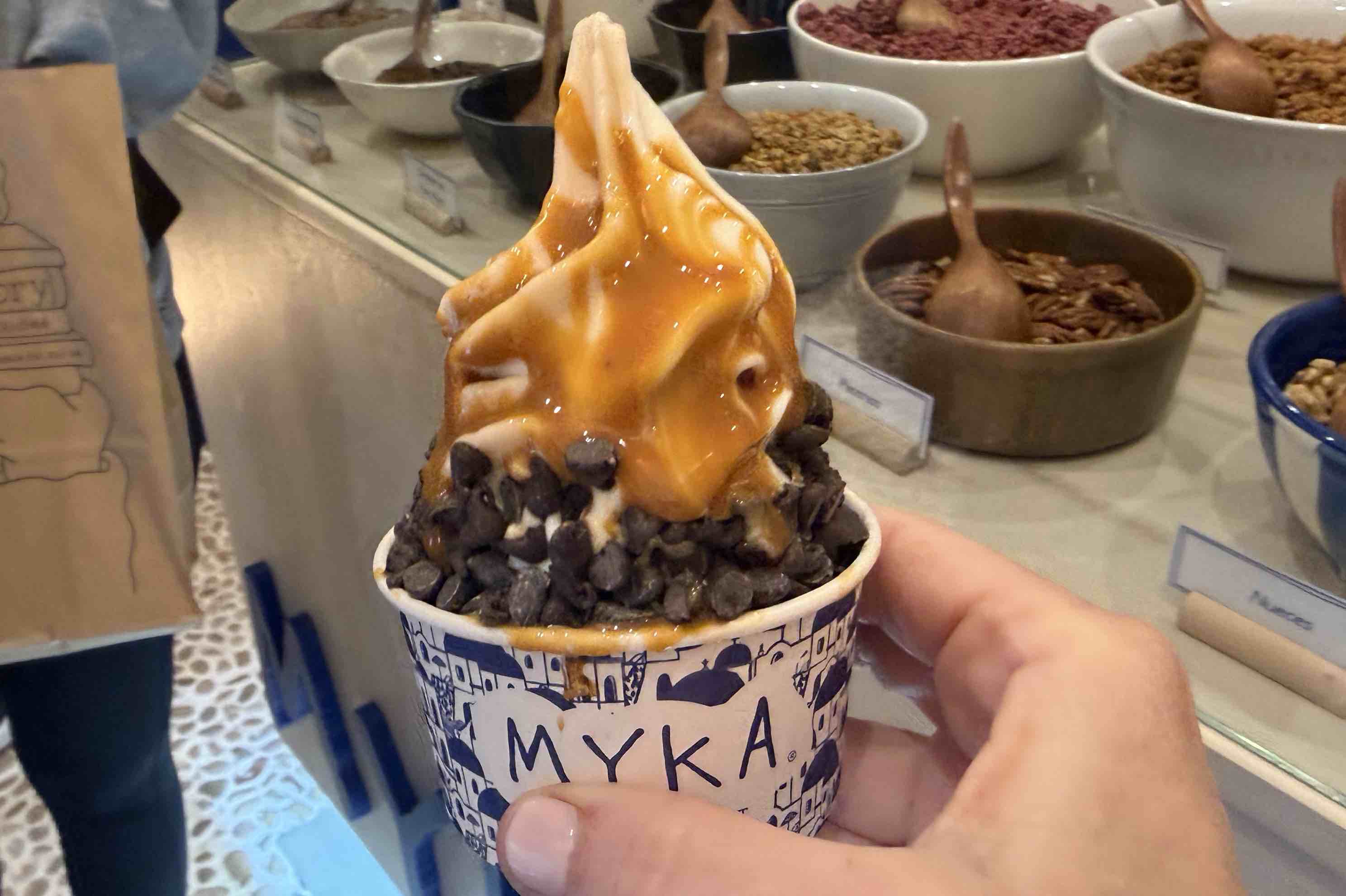 MYKA Greek Frozen Yogurt