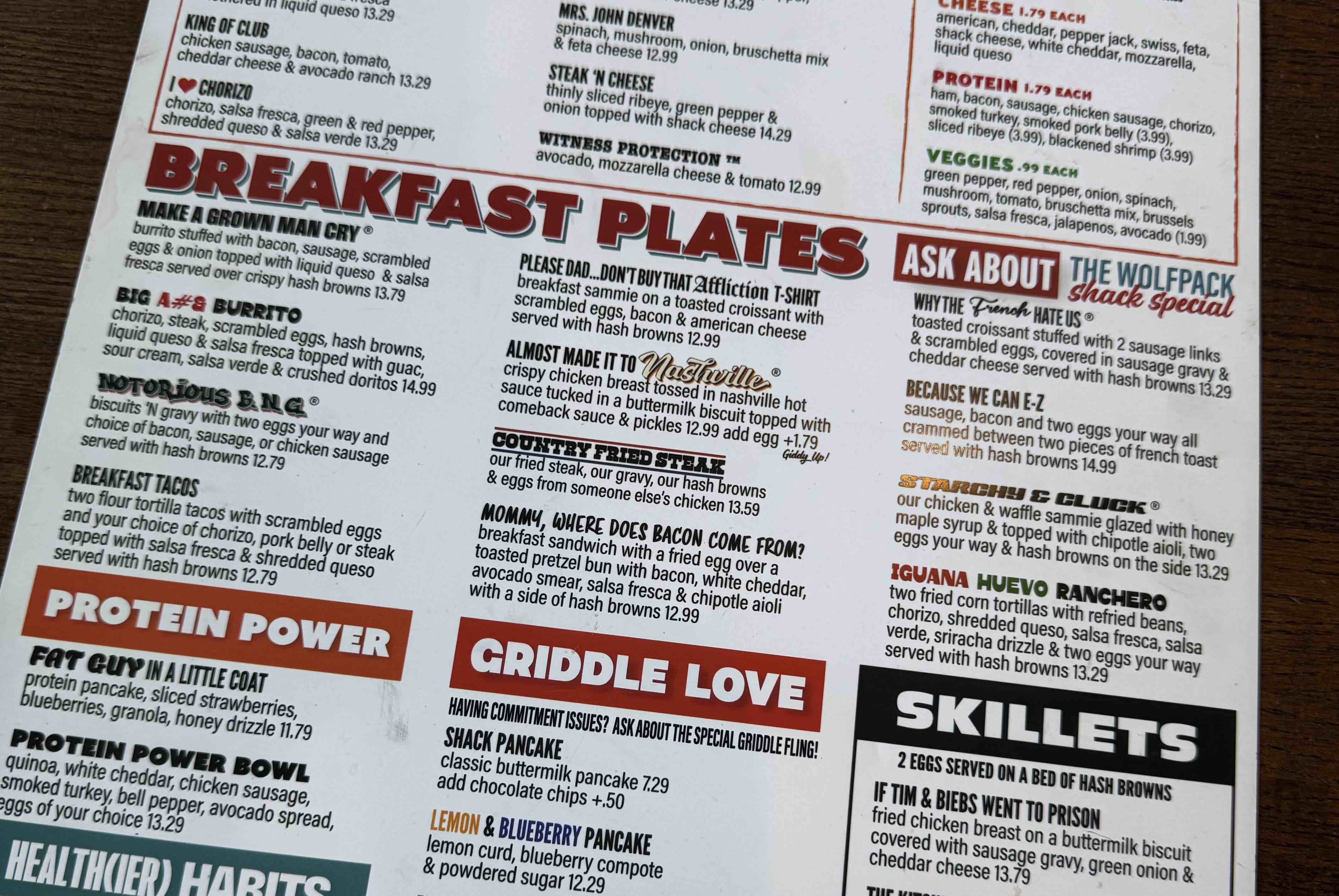 Shack Breakfast & Lunch