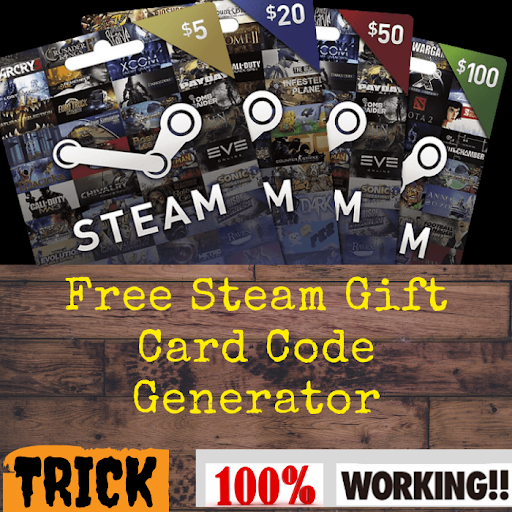 [%FREE%] Steam Wallet Gift Card Generator
