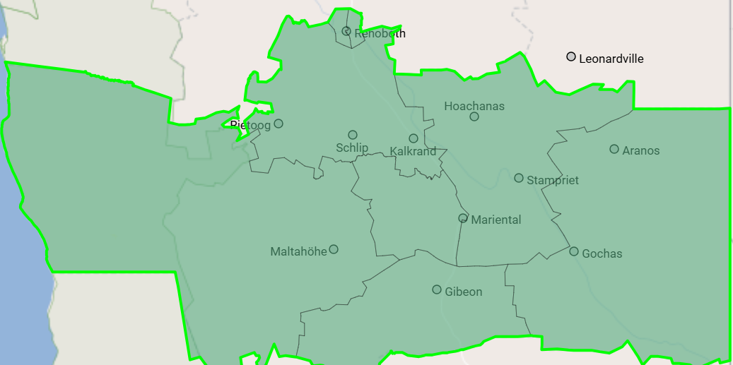 Partner Mapping of H Region for - 5339b5c8 1b00 45c8 9a20 379f4f4b25c4 