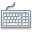 Virtual scanning keyboard