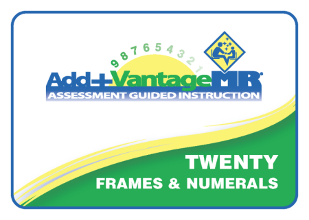 Twenty-Frames & Numerals Card Deck