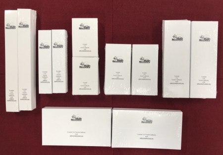 Fractions Cardstock Pack of Unlined Fraction Strip Sets