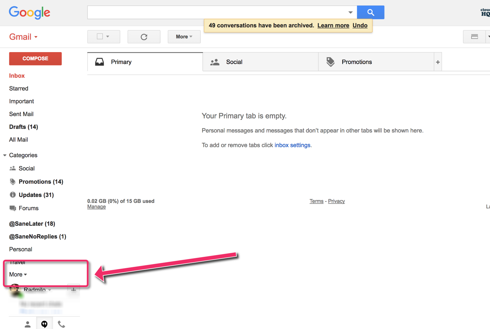 How to create a label (folder) in Gmail – cloudHQ Support