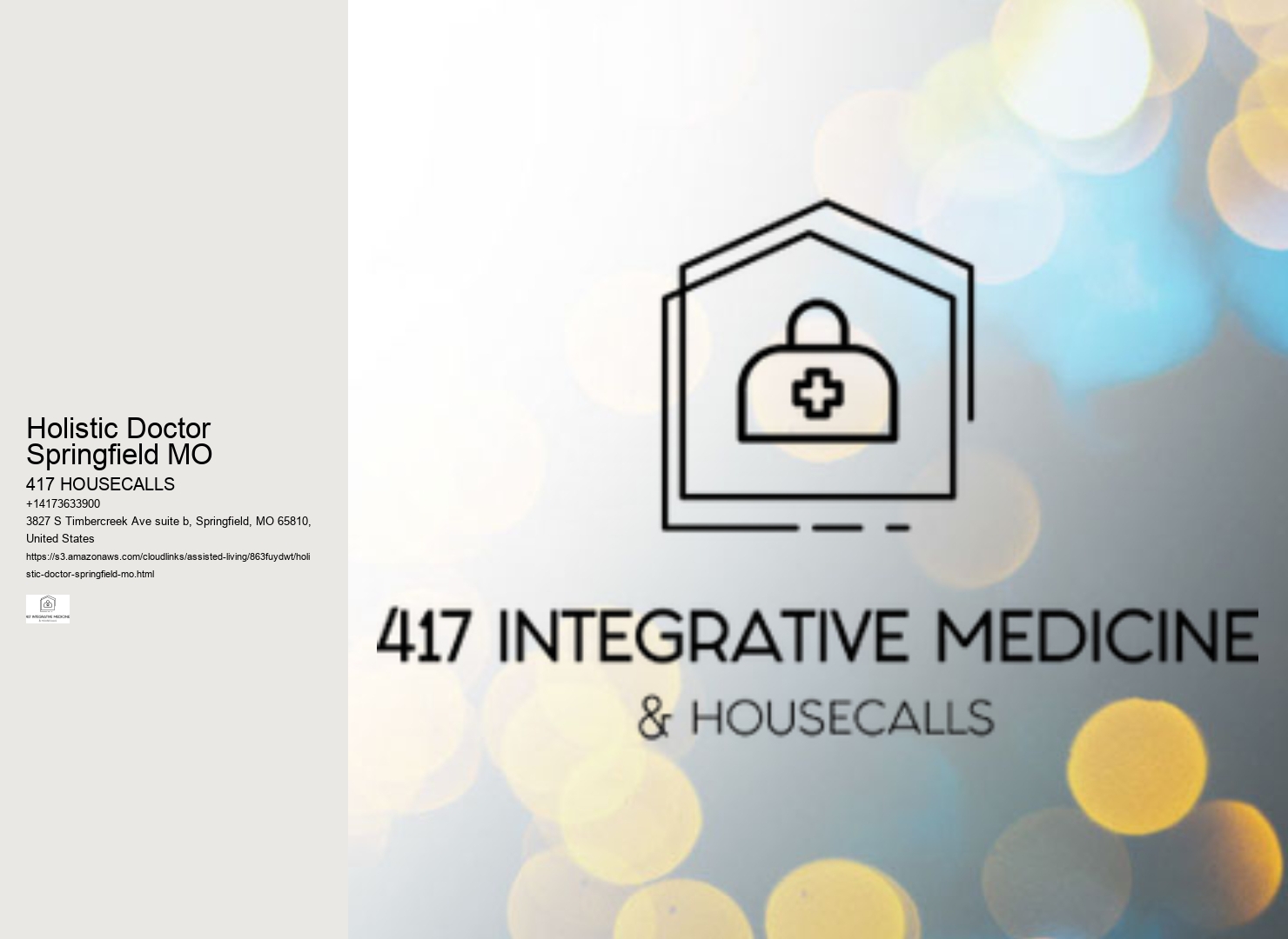 Holistic Doctor Springfield MO