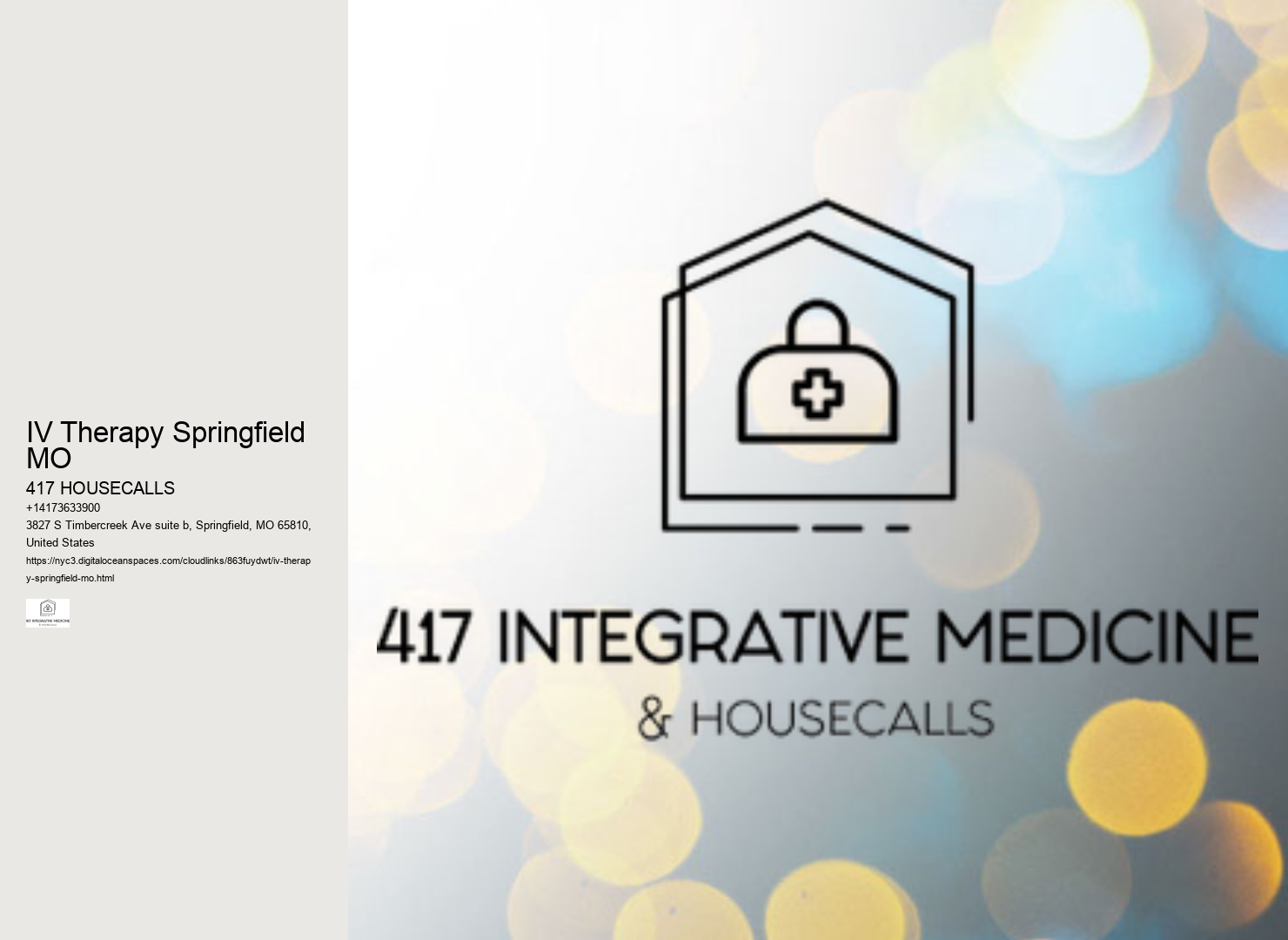 IV Therapy Springfield MO
