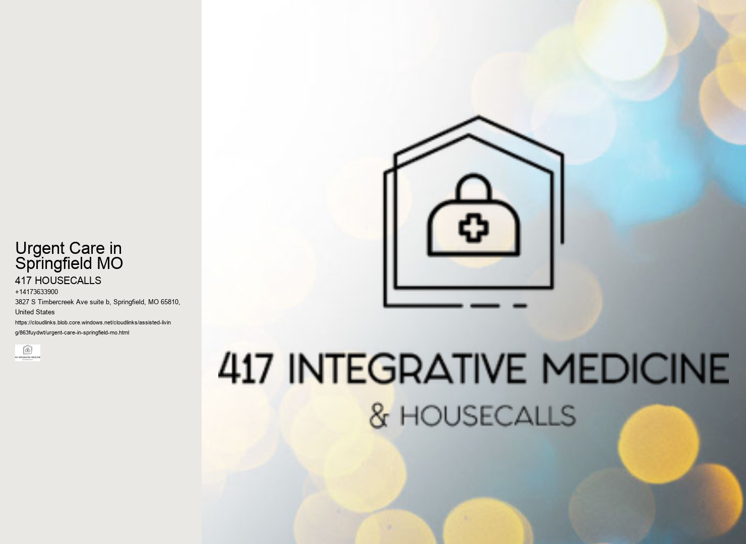 Urgent Care in Springfield MO