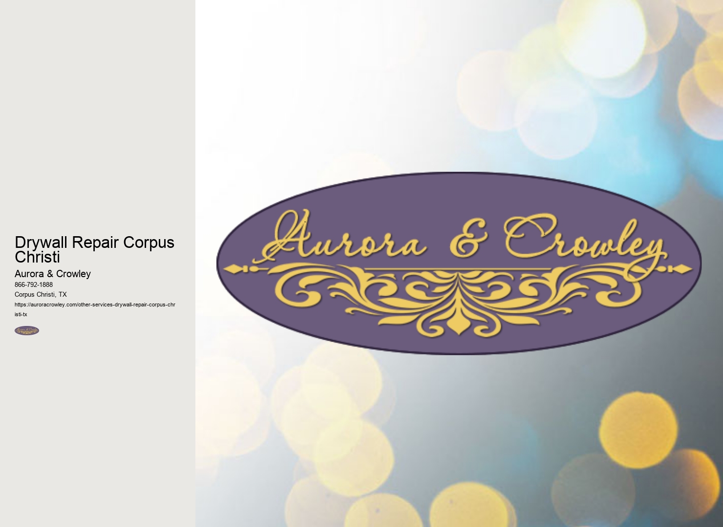 Drywall Repair Corpus Christi