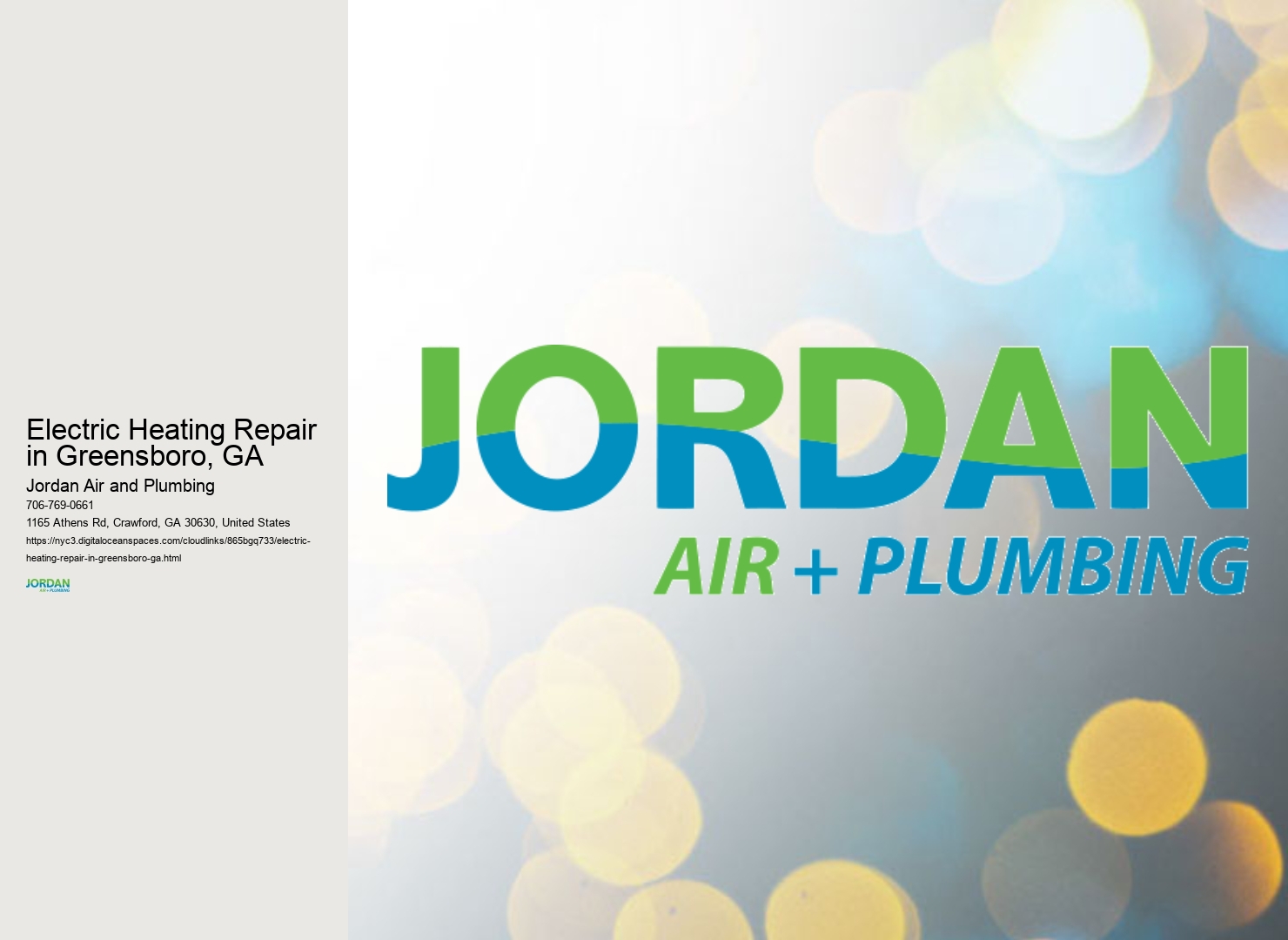 Electric Heating Repair in Greensboro, GA