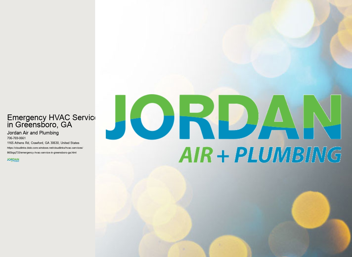 Emergency HVAC Service in Greensboro, GA