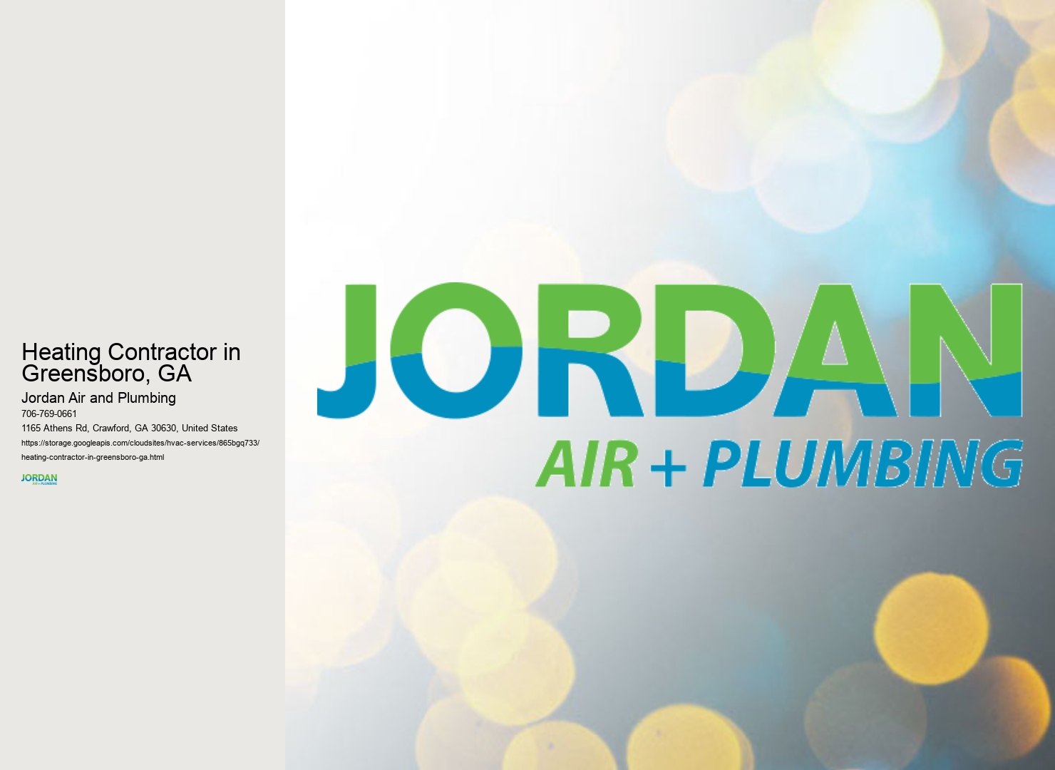 Heating Contractor in Greensboro, GA