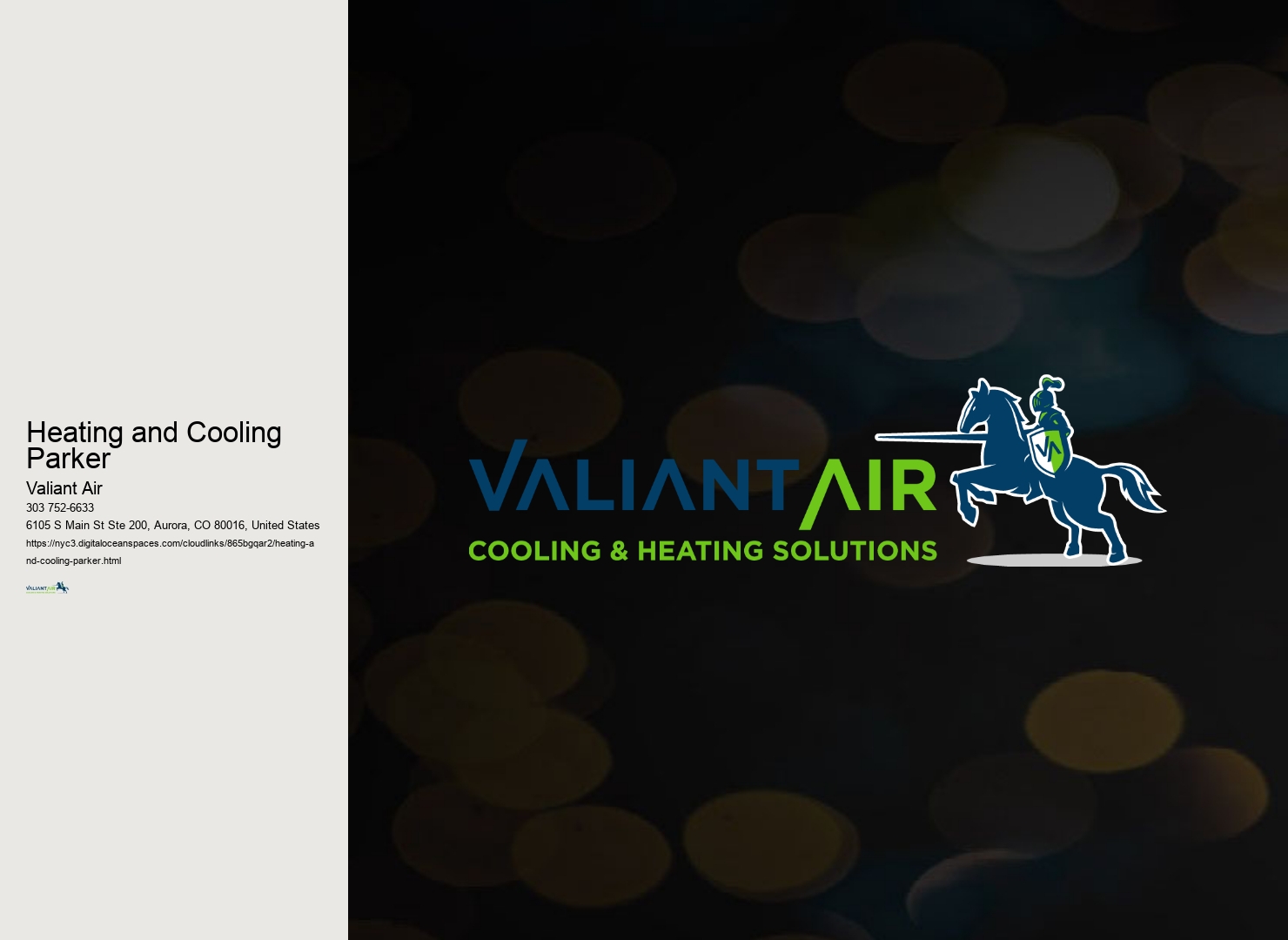 Heating and Cooling Parker