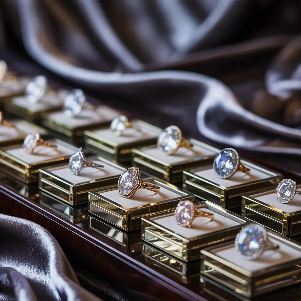 Moissanite’s Sparkle Compared to Diamonds