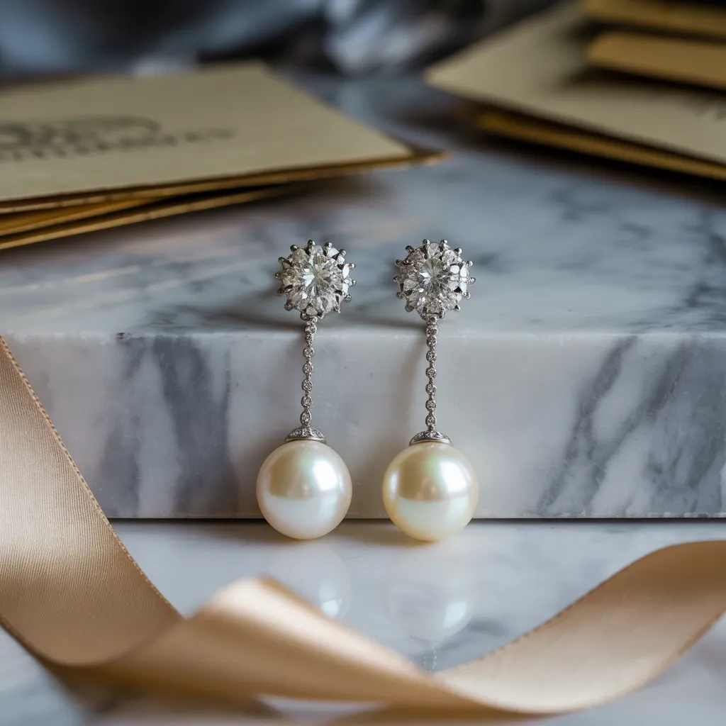 Matching Pearl Earrings With Your Dress Style
