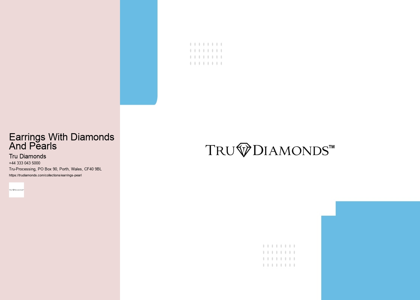 Earrings With Diamonds And Pearls