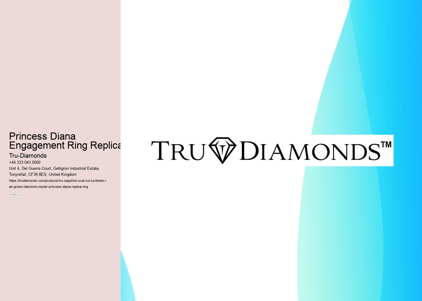 Princess Diana Engagement Ring Replica