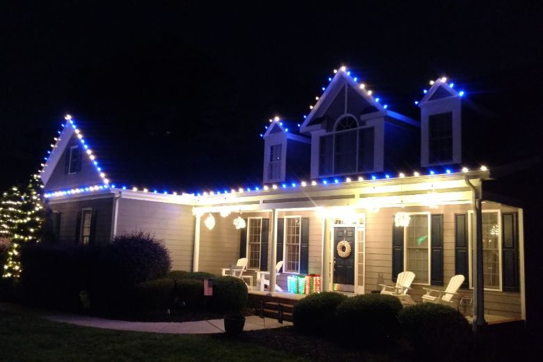 Christmas Light Install