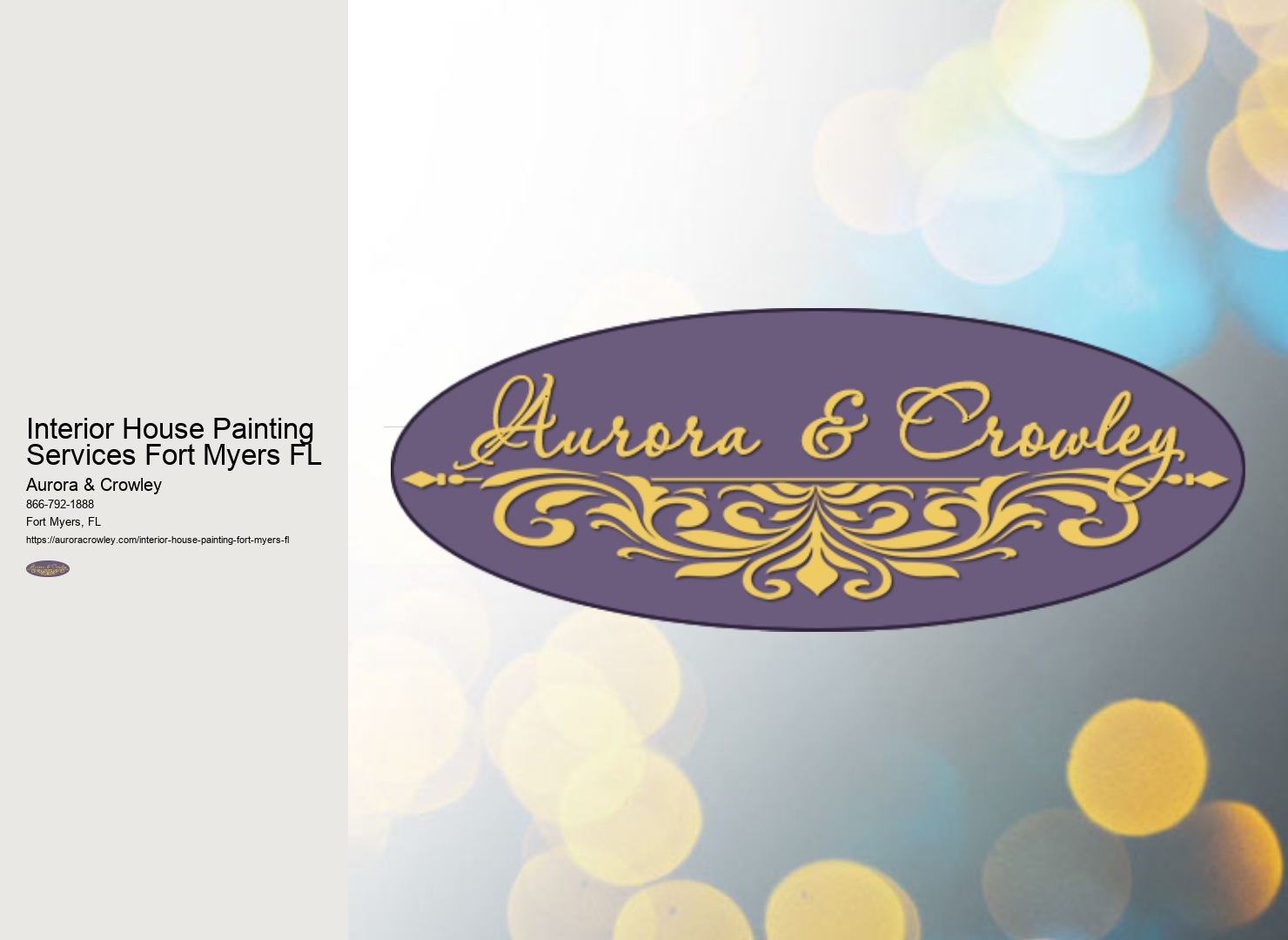 Interior House Painting Services Fort Myers FL