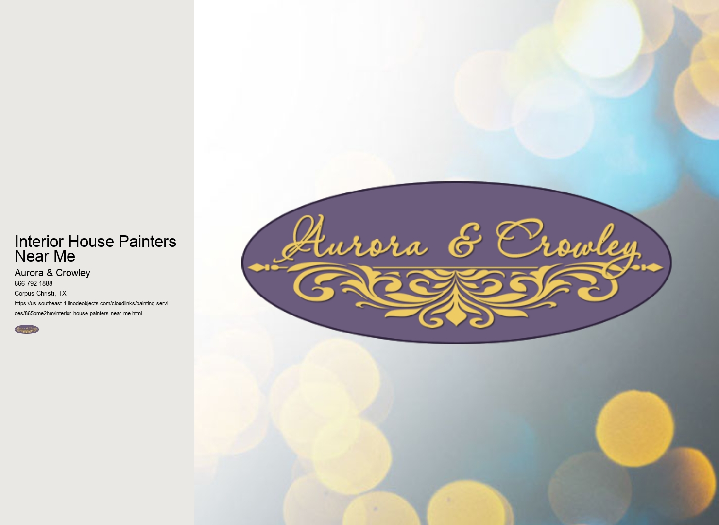 Interior House Painters Near Me