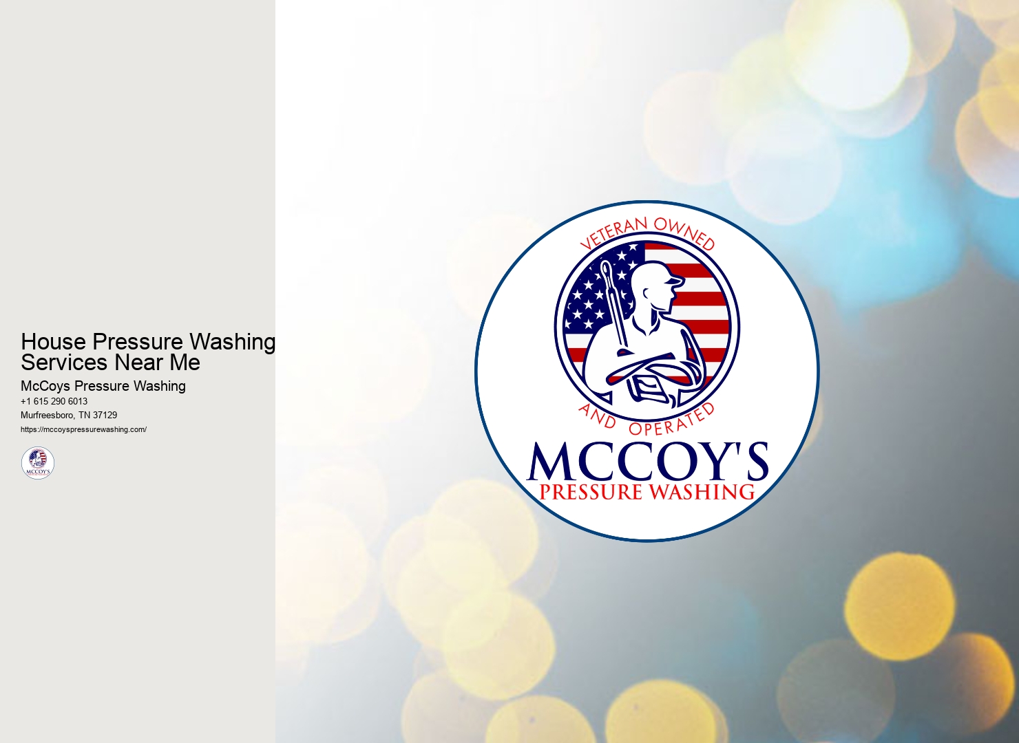 House Pressure Washing Services Near Me