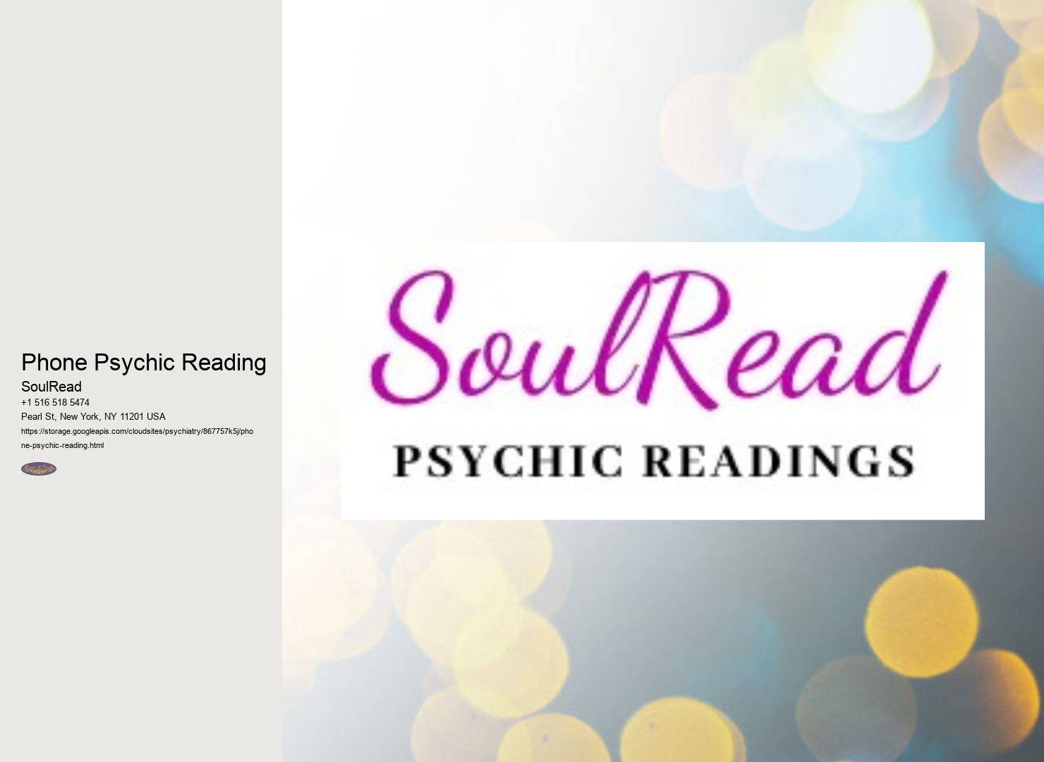 Phone Psychic Reading