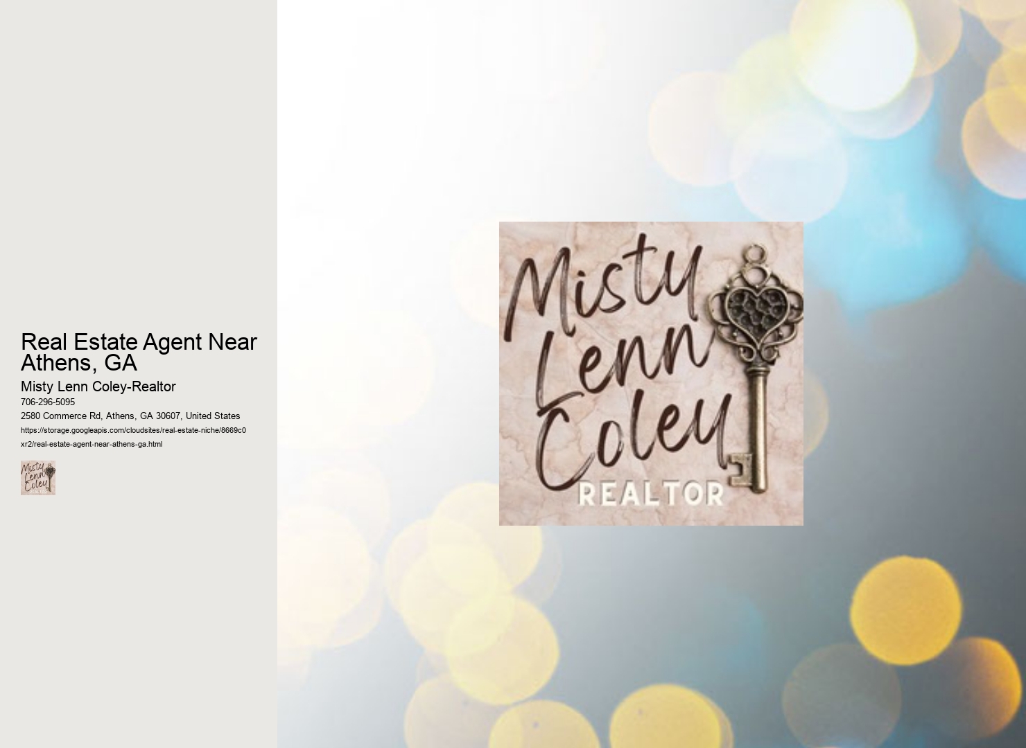 Real Estate Agent Near Athens, GA