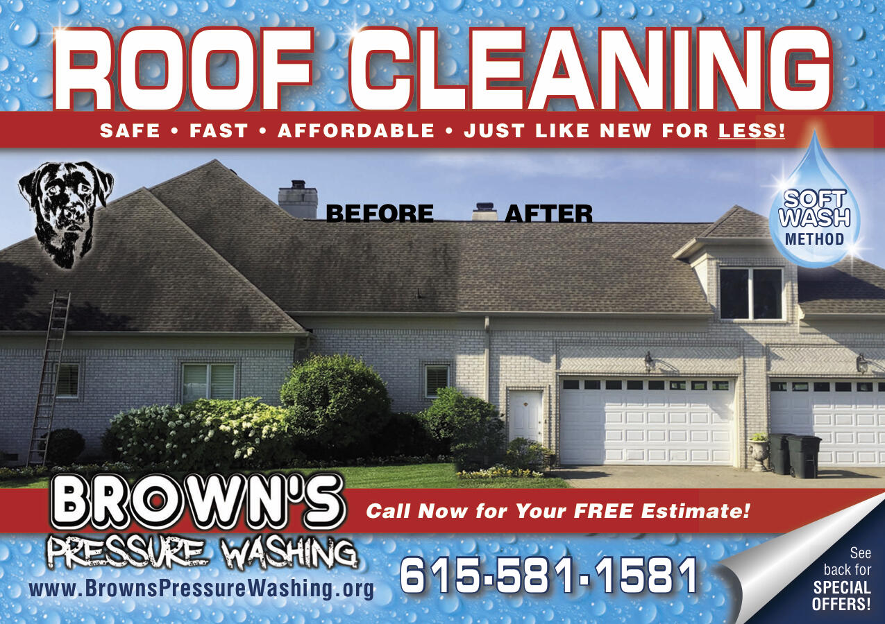 Indicators on Browns Pressure Washing Roof Cleaning You Should Know