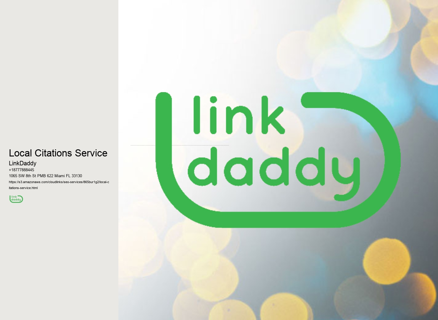 Local Citations Service