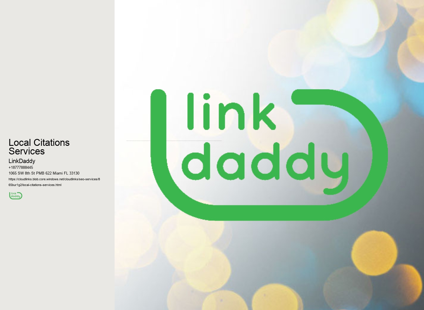 Local Citations Services