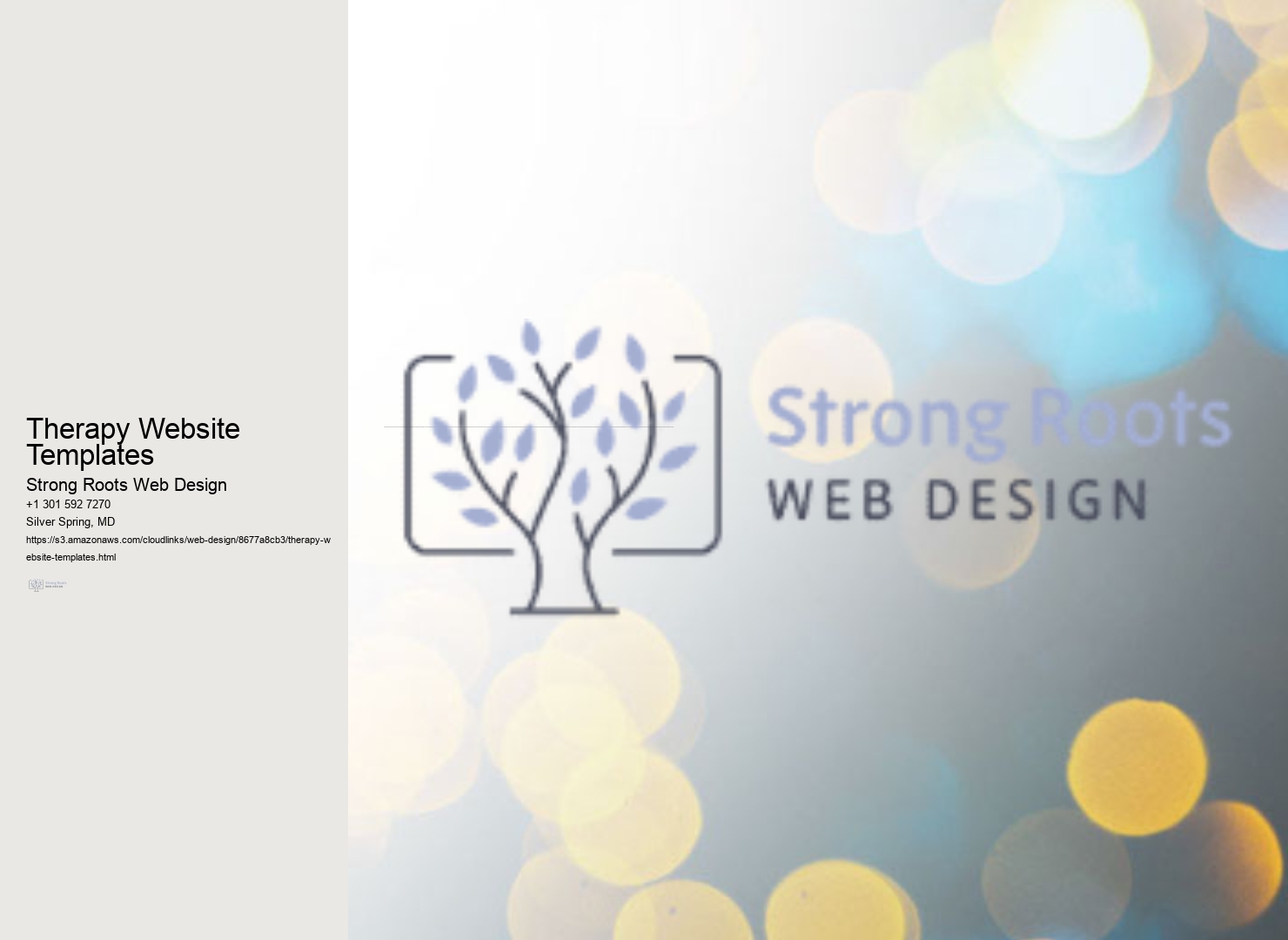 Therapy Website Templates