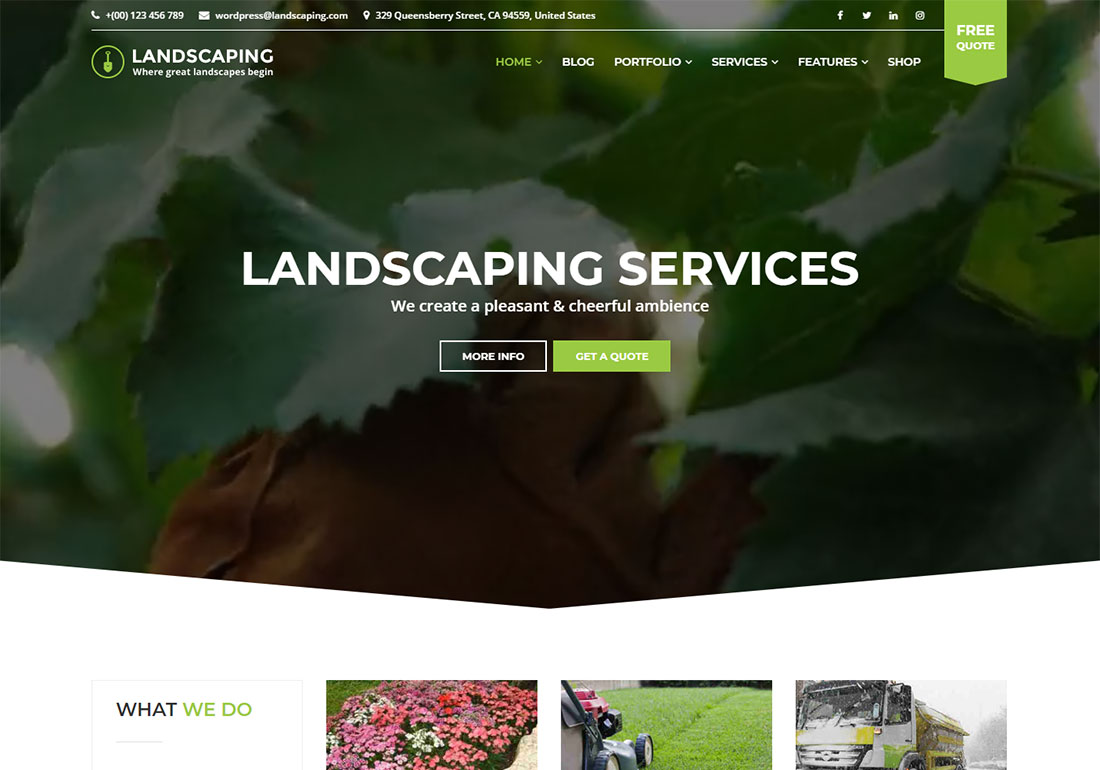 What Does Landscaper Website Do?