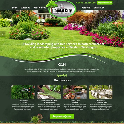 5 Easy Facts About Landscaper Website Shown