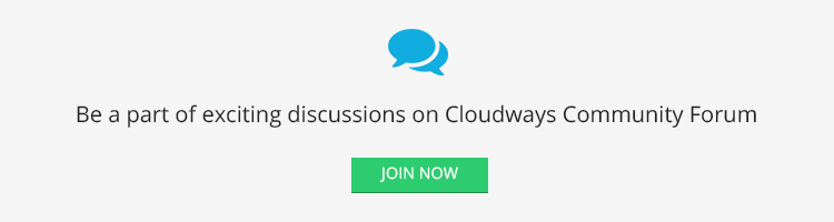 cloudways community