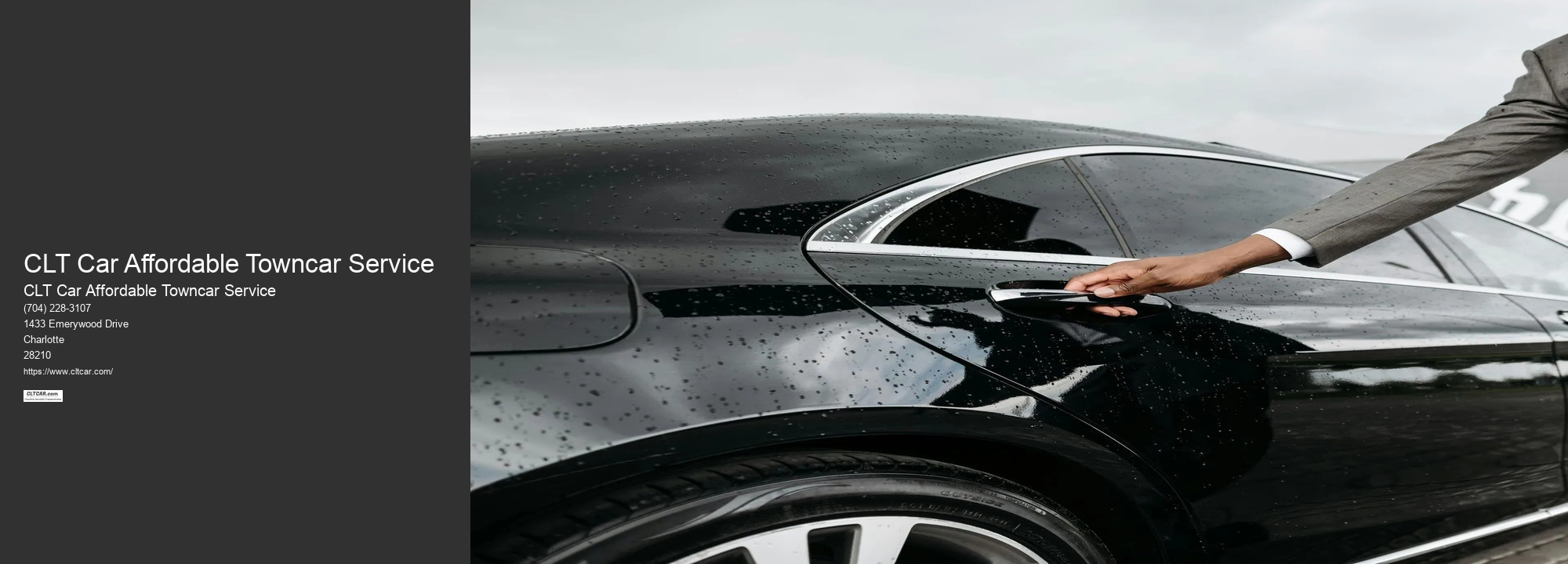 CLT Car Affordable Towncar Service